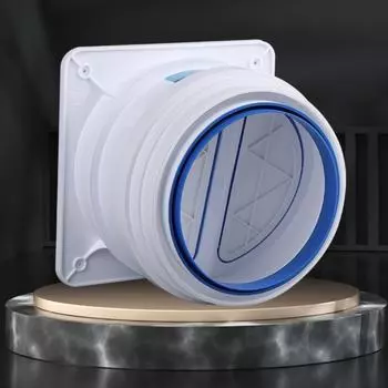 Воздуховыпускная система Fresh Однонаправленный обратный клапан Вентиляция Дымоход Обратный клапан Части клапана 150-180mm-without mountings