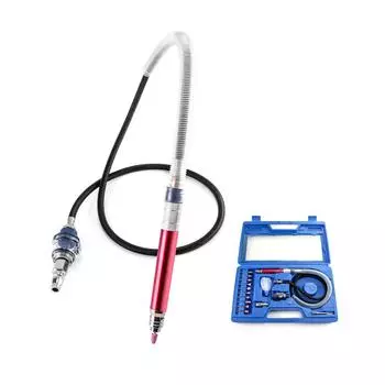 Воздушная микрошлифовальная машина, 1/8-дюймовый мини-режущий инструмент для полировки карандашей. Воздушная шлифовальная машина для карандашей, свободная скорость 65000 об/мин. синий/розы красного