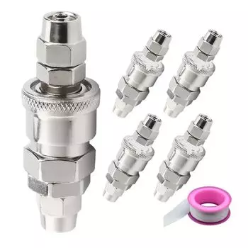 Воздушная муфта TKY Для присоединения уретанового шланга, воздушный разъем, набор из 5 шт. (12мм)