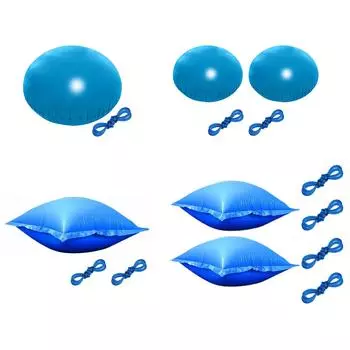 Воздушная подушка для бассейна из ПВХ, морозостойкий поплавок для бассейна, круглые/квадратные аксессуары для бассейна 1PCS