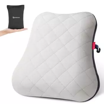 Воздушная подушка для поясницы Palm Lumbar Air Cushion от Rocacoco, которую можно мыть, для удобного ночлега, рабочего стола [с чехлом! Размер] Подушка, Боль, Подушка,