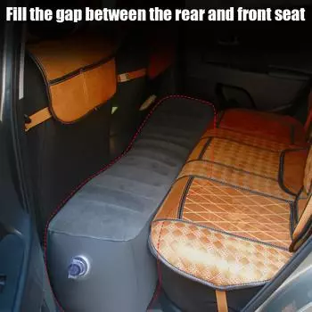 Воздушная подушка для заднего сиденья, надувной матрас для кровати автомобиля, для путешествий, кемпинга, уличного интерьера, аксессуары Grey