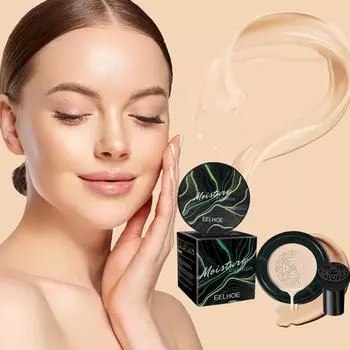Воздушная подушка с грибной головкой покрывает пятна на лице, осветляющая увлажняющая натуральная телесная основа для макияжа слоновая кость