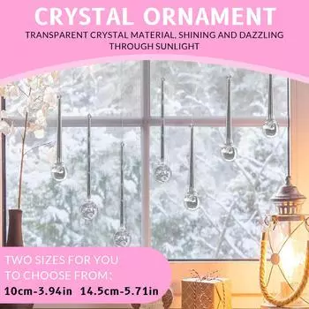 Воздушная подвесная акриловая колибри, свадебная прозрачная хрустальная птица, украшение для потолка дома и отеля One Size