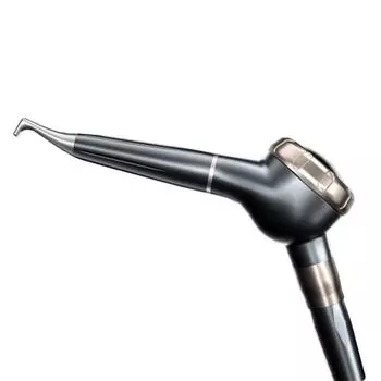 Воздушная полировка AP-H с насадкой малого калибра 0,7 мм, съемная конструкция корпуса из трех секций, вращающаяся на 360 градусов головка чёрный