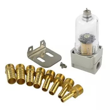 Воздушно-масляный сепаратор Маслоуловитель Резервуар Фильтр для моторного масла от примесей Автоаксессуары Универсальные PQY-OST01