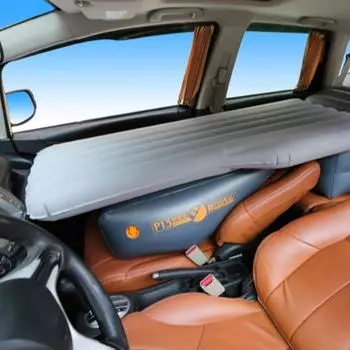 Воздушно-матовая подушка на заднее сиденье автомобиля для сна в автомобиле, водонепроницаемая износостойкая надувная кровать на танкетке, герметичный автомобильный надувной матрас