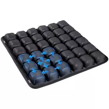 Воздушное сиденье ENLUNTRA 3D, боль в спине, нет, супер давление на тело, вогнутое и выпуклое, бизнес, длинный, портативный, 43 x, японское руководство по эксплуатации, в комплекте подушка,