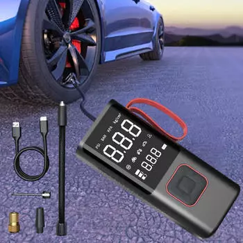 Воздушные аксессуары, простой в использовании мини-насос для накачивания шин 5 В постоянного тока 150 фунтов на квадратный дюйм для велосипеда Ball Car Style B