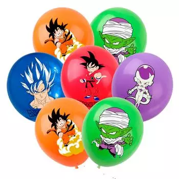 Воздушные шары Dragon Ball, 40 воздушных шаров Dragon Ball для вечеринки по случаю дня рождения Марио, отлично подходят для украшения вечеринки