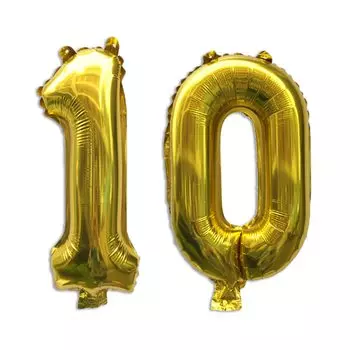 Воздушные шары с цифрами на день рождения, набор из 40-дюймовых золотых воздушных шаров на день рождения, набор для украшения дня рождения, мерцающие воздушные шары для вечеринки, празднования золотой