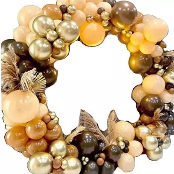 Воздушные шары Tinopui, украшение на день рождения, празднование, коричневый, роскошный набор из 102 штук