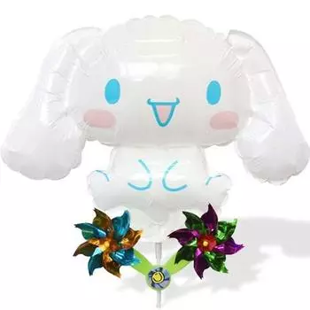 Воздушные шары-вертушки, булочки с корицей, 5 шт.