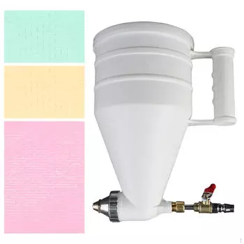 Воздушный бункер для краски, распылитель цементного раствора, легко очищается