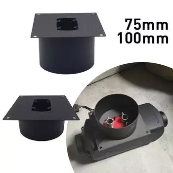 Воздушный дизельный обогреватель основание монтажный кронштейн напольная пластина высота 75/100 мм модернизированный черный для Eberspacher Webasto Propex автомобиль грузовик фургон