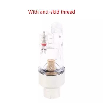 Воздушный фильтр Airbrush Mini, влагоотделитель, совместимый с аэрографами и шлангами с резьбой 1/8 дюйма, практичные фитинги для шлангов и красок