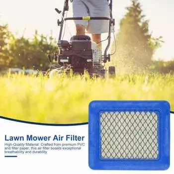 Воздушный фильтр для Briggs & Stratton 491588 и Craftsman 3364 Простая установка Продлевает срок службы двигателя Газонокосилка Воздушный фильтр со свечами зажигания 1 Set
