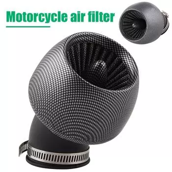Воздушный фильтр для мотоцикла 28 мм 35 мм 42 мм 48 мм Универсальный комплект для впуска воздуха для мопедов Yamaha GP110 100 куб. см 125 куб. см Qiaoge JOG Flying Eagle