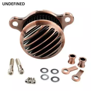 Воздушный фильтр для мотоцикла, черный воздухоочиститель с ЧПУ, система впуска для Harley Sportster Iron 883 XL883 XL1200 48 Forty Eight 72 бронзовый