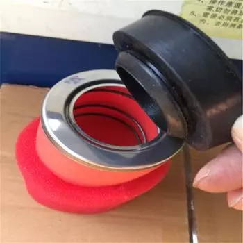 Воздушный фильтр пены велосипеда мотоцикла внутреннего диаметра высокой эффективности 58мм прямо красный