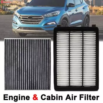 Воздушный фильтр салона двигателя 28113-D3300 97133-D1000 для Hyundai Tucson TL Kia Sportage QL 1.6L GDI 2016 2017