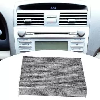 Воздушный фильтр Высокопроизводительный антивозрастной нетканый материал Воздухоочиститель двигателя с активированным углем