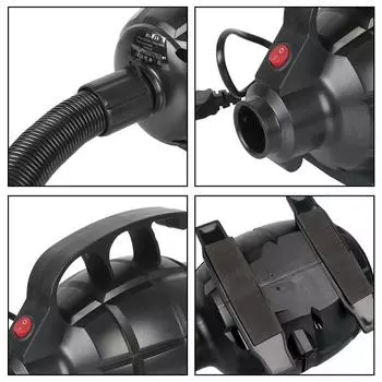 Воздушный компрессор 600 Вт с вилкой ЕС/США, электрический воздушный насос 220 В, портативный домашний бытовой инструмент для кемпинга, инструмент для накачивания воздуха на надувную кровать EU