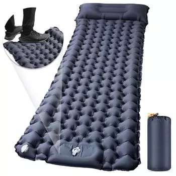 Воздушный коврик для кемпинга для 10 см футов бесконечное значение R подушка для сна в катастрофе ультра спальное место удобное для легкого ремонта лента для кемпинга в катастрофе
