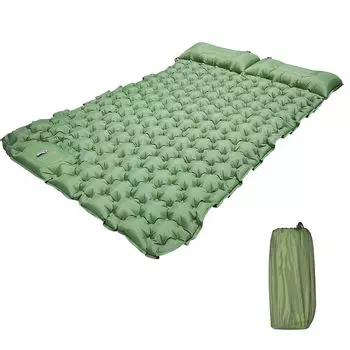 Воздушный коврик для кемпинга на 2 персоны Легкий и водонепроницаемый, для комфортного сна Идеально подходит для сна в период цветения сакуры и пикников