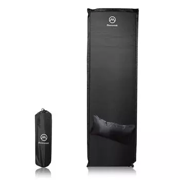 Воздушный коврик для накачивания коврик для кемпинга, сон в машине, предотвращение стихийных бедствий, 5 см [Moonnrock] (черный) чёрный