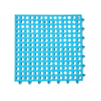 Воздушный массажный коврик для пола, сетчатый коврик для ванной, нескользящий коврик для ванной, коврик для туалета синий