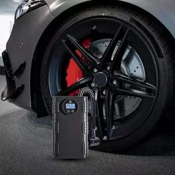 Воздушный насос для автомобильных шин Воздушный компрессор Насос для шин для автомобилей Автомобильный воздушный компрессор Ручной автомобильный насос для шин Беспроводной баскетбол