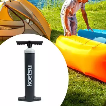 Воздушный насос для каяка Компактный аксессуар Доски для гребли стоя Доски для гребли Удобный нагнетатель yellow 4L double way