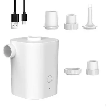 Воздушный насос для надувных поплавков и игрушек для бассейнов белый