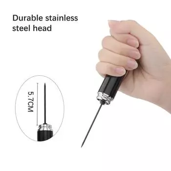 Воздушный насос Открывалка для бутылок вина Открывалки для шампанского Пневматический безопасный штифт из нержавеющей стали синий