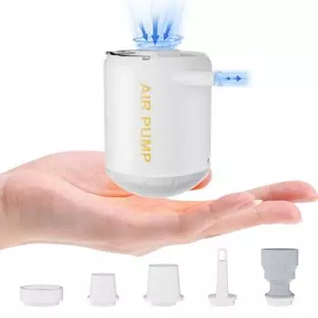 Воздушный насос Портативный открытый надувной насос Всасывающий насос с подсветкой