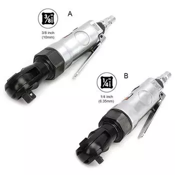 Воздушный пневматический гаечный ключ с храповым механизмом, обратный регулируемый портативный ручной динамометрический ключ, ремонтные инструменты, квадратная головка 1/4 дюйма