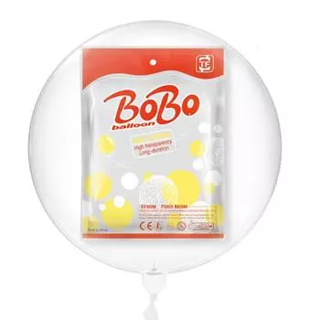 Воздушный шар Bobo, прозрачный, пузырчатый воздушный шар Bobo, чистый воздушный шар Bobo для детского душа, свадьбы, дня рождения, вечеринки, декора 10/25/50 шт. 10pcs&8inch