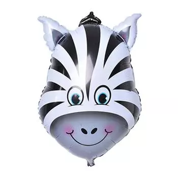 Воздушный шар для вечеринки из алюминиевой фольги с изображением животных из мультфильмов, надувной декор для дома, отеля, ресторана