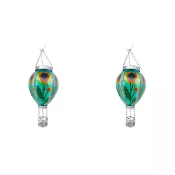 Воздушный шар подвесной солнечный фонарь водонепроницаемый мерцающее пламя (подсолнух)