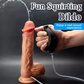 Воздушный шар спрей двойной жидкий силиконовый искусственный пенис макияж женский мастурбатор толстый длинный пенис для отпуска взрослые сексуальные принадлежности