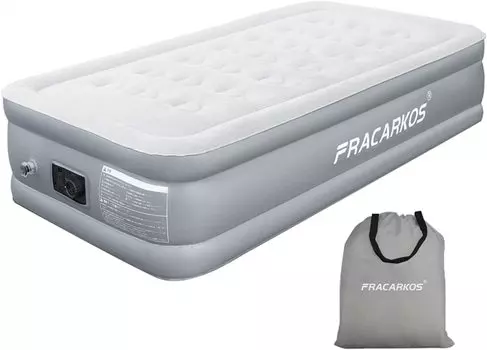 Воздушный воздушный электрический 45 191 x 99 x 45 Воздушный автоматический складной Грузоподъемность 200 Ремонтный мешок для хранения для предотвращения стихийных бедствий Кровать, коврик, одинарный, встроенный насос, серый