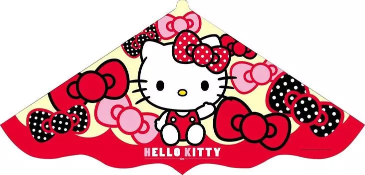 Воздушный змей Hello Kitty из лент 007308450