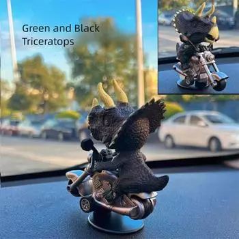 Вождение Мотоцикл Животное Машина Фигурки Животных Миниатюры Дрифт Вращающаяся Машина Декор Настольный Декор Style 4