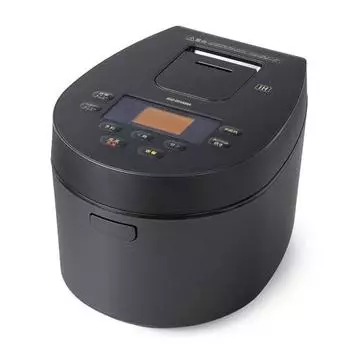 [Возможно приготовление при низкой температуре] Рисоварка Iris Ohyama на 3 чашки, тип IH, для жизни в одиночку, 50 различных функций приготовления пищи, толстая кастрюля, здоровое меню, низкая температура