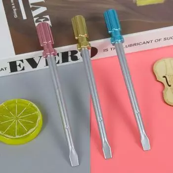 Возвращение в школу, 10 шт., 0,5 мм, креативная пластиковая гелевая ручка в форме отвертки, симпатичная канцелярская ручка для обучения письму, забавная офисная ручка для подписи красный