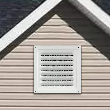 Возвратная решетка для жилых и офисных помещений 15cmx15cm белый