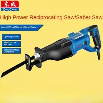 Возвратно-поступательная пила Dongcheng J1F-FF02-30 электрическая отрезная пила 220 В конский нож для стальных труб пластиковый кабель 1 option 1