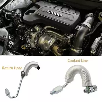 Возвратный шланг охлаждающей жидкости автомобильного турбокомпрессора Портативная масляная трубка Тип 1