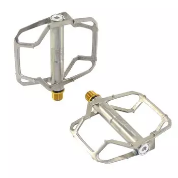 VP Components Blade Titanium Flat City Pedals Platform ST1162 Pedals, 9/16Inches,